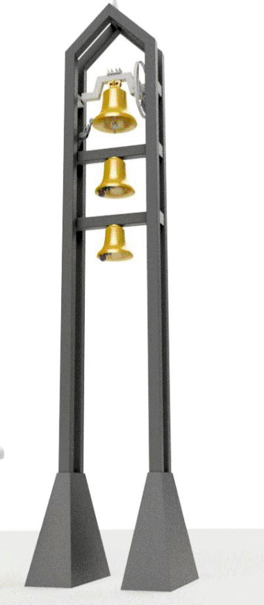 Sonnerie de trois cloches